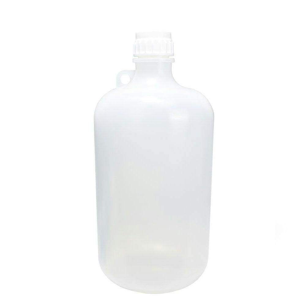 8000mL Narrow Mouth Natural Polypropylene Reagent Bottle with 53/430 HDPE Cap