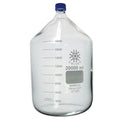 20000mL Clear Glass Round Media Storage Bottle with GL45 Cap