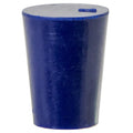 Size 1 Solid Blue Silicone Stopper - Package of 12