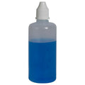 15mL (0.5 oz.) Natural LDPE Cylindrical Bottle with 13/415 Natural Dropper Tip & White Cap - Case of 12