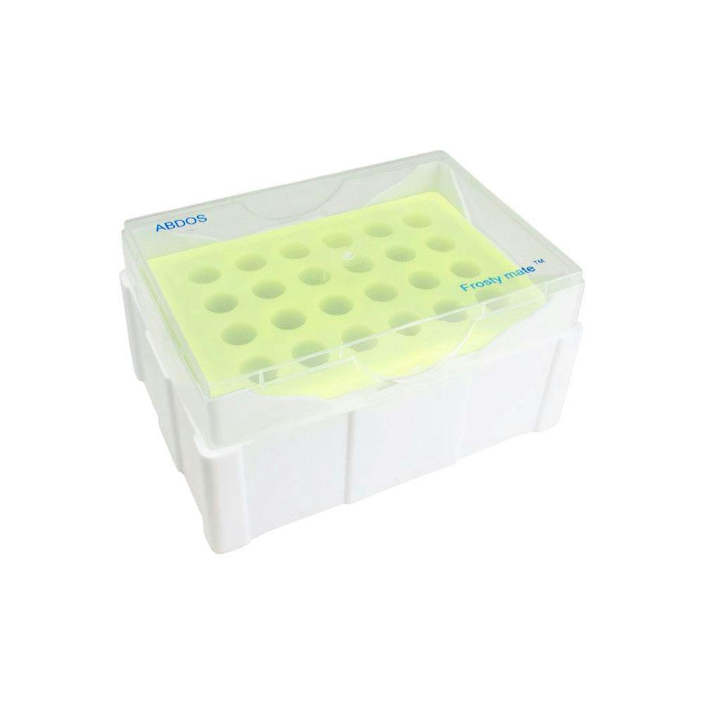 Frosty Mate™ Color Change Freezer Rack for 1.5mL & 2mL Microtubes with 24 Places