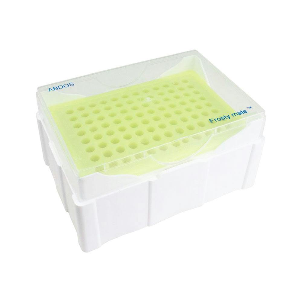 Frosty Mate™ Color Change Freezer Rack for 0.2mL PCR Tubes or Strips with 96 Places