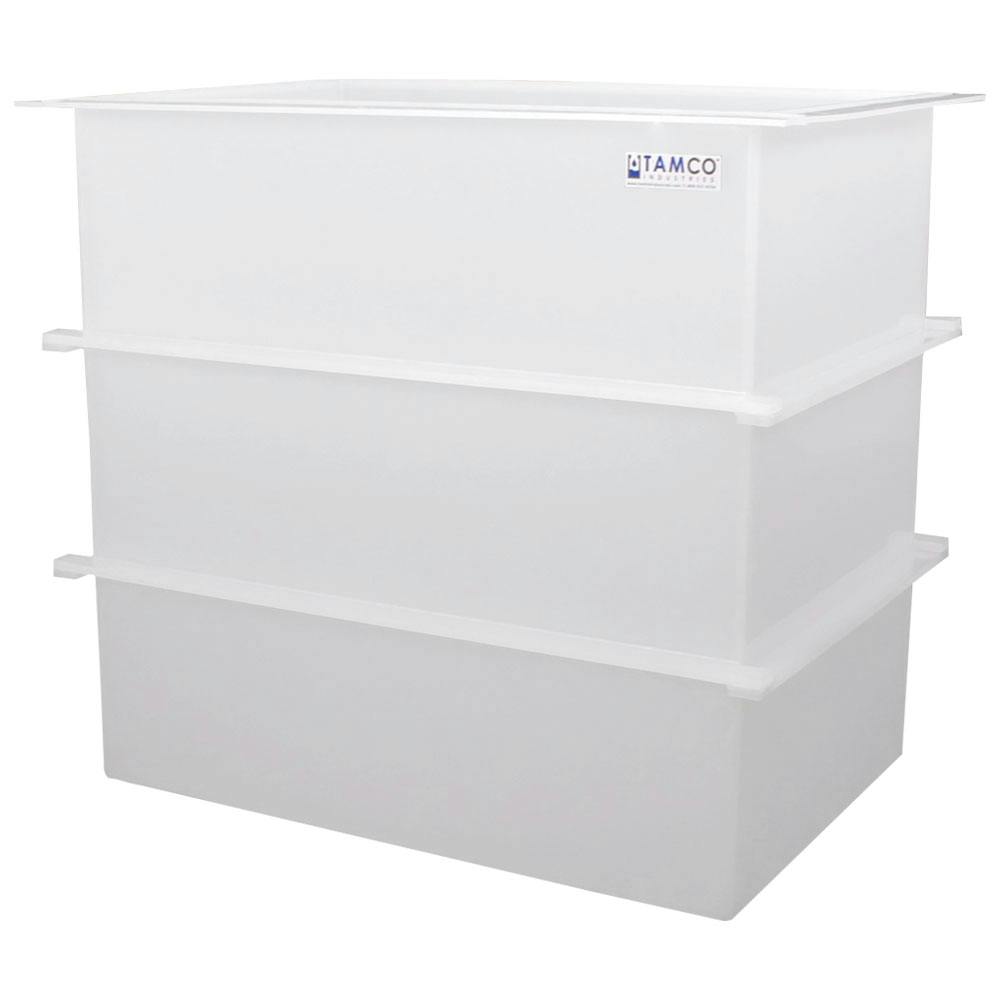 134 Gallon Polypropylene High Temperature Tamco® Tank - 36" L x 24" W x 36" Hgt.