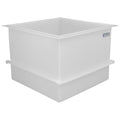 93 Gallon Polypropylene High Temperature Tamco® Tank - 30" L x 30" W x 24" Hgt.