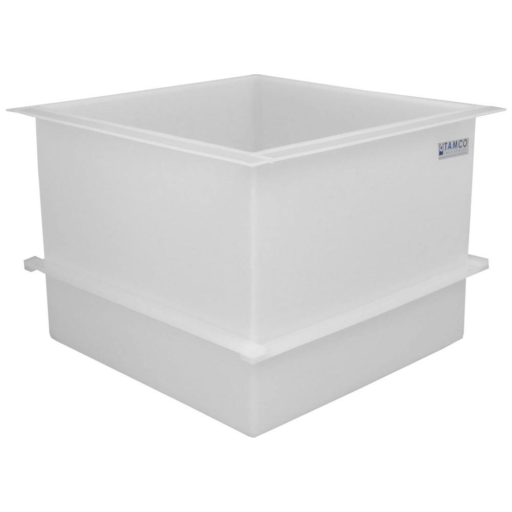 93 Gallon Polypropylene High Temperature Tamco® Tank - 30" L x 30" W x 24" Hgt.