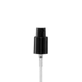 18/415 Black Polypropylene Denali Finger Sprayer with Tall Smooth Collar & 2.36" (60mm) Dip Tube