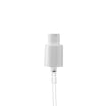 18/415 White Polypropylene Denali Finger Sprayer with Tall Smooth Collar & 3.46" (88mm) Dip Tube
