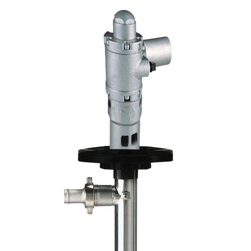 Air Drive Seal-Less Drum Pump with 39" Long x 1-1/2" Dia. 316 SS Tube