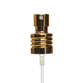 18/415 Gold Metal Finger Sprayer with Swirl Collar & 7" (177.8mm) Dip Tube
