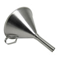 4.72" Top Dia. Stainless Steel Funnel with Handle & 0.47" OD Spout