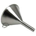 7.87" Top Dia. Stainless Steel Funnel with Handle & 0.79" OD Spout