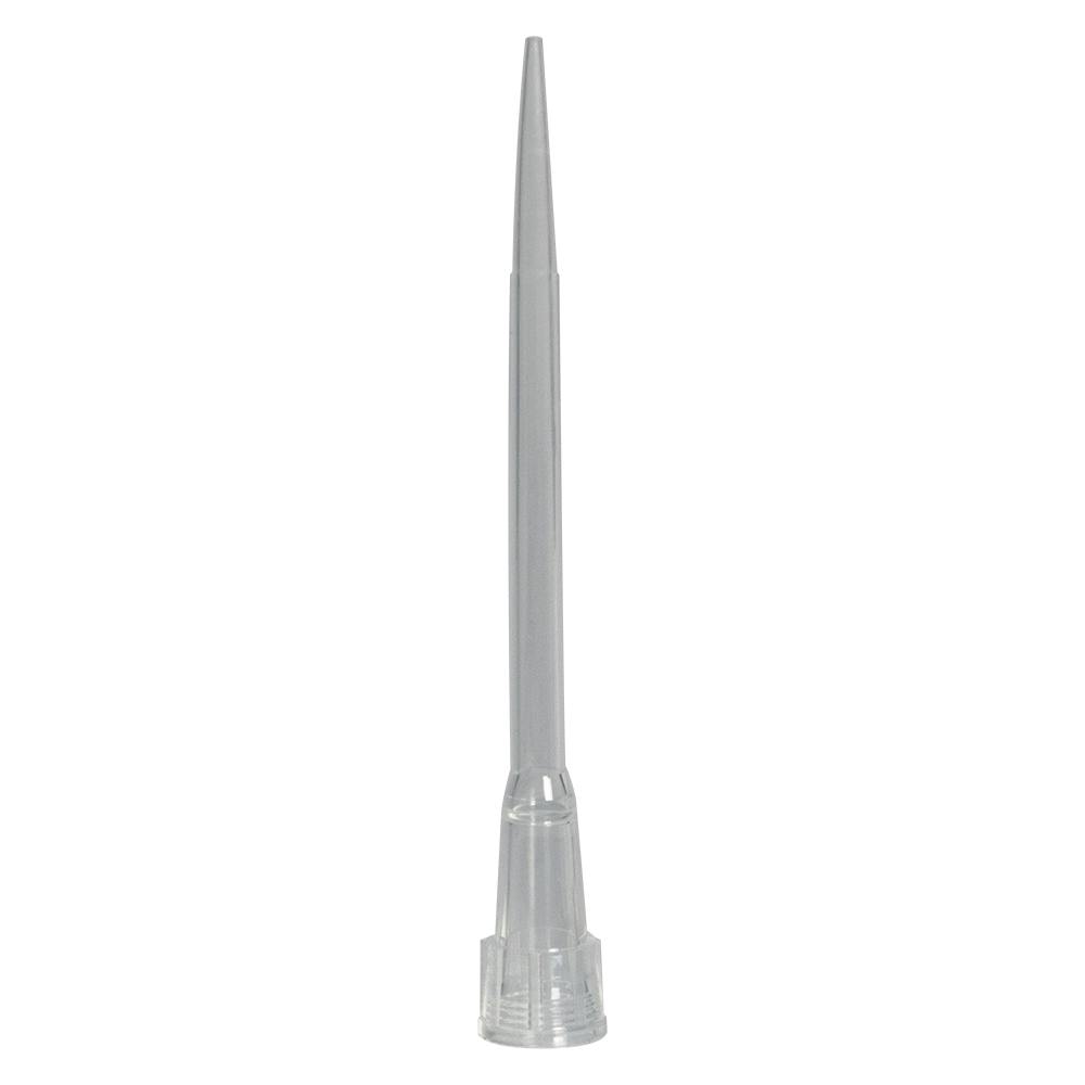 0.5 to 10µL Natural Polypropylene Micropipette Tips - Case of 1000