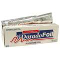 12" W x 10-3/4" L Silver Aluminum Foil Interfolded Pop-Up Sheets - 200 Sheets