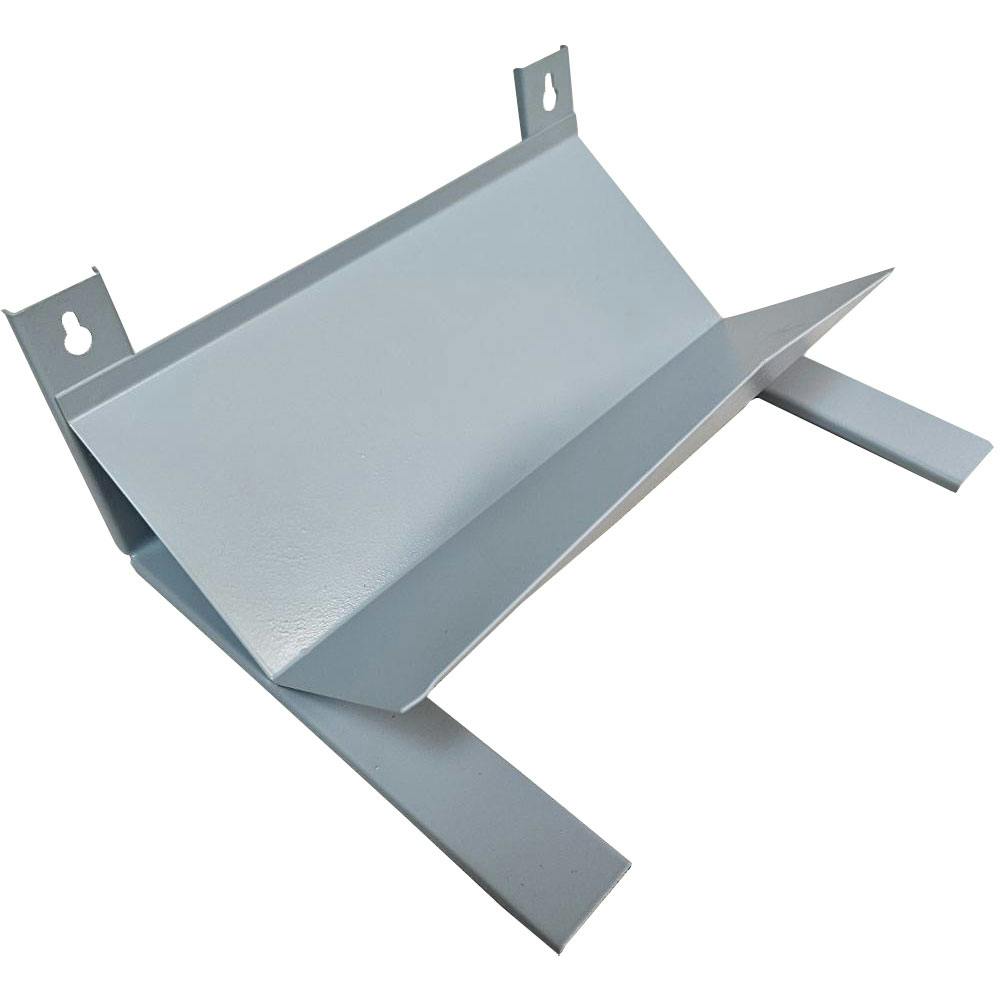 Single Tier Stainless Steel Dispenser for Perforated Wrap Rolls
