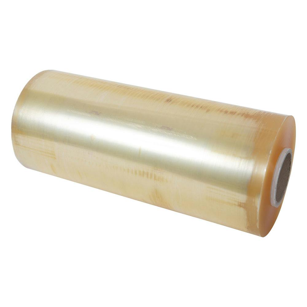 15" W x 5000' L x 60 Gauge Thick Clear PVC Meat & Produce Machine Wrap Film