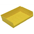 Yellow Quantum® Extra-Wide Shelf Bin - 11-5/8" L x 16-1/2" W x 4" Hgt.