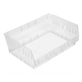 Clear Quantum® Extra-Wide Shelf Bin - 11-5/8" L x 16-1/2" W x 6" Hgt.