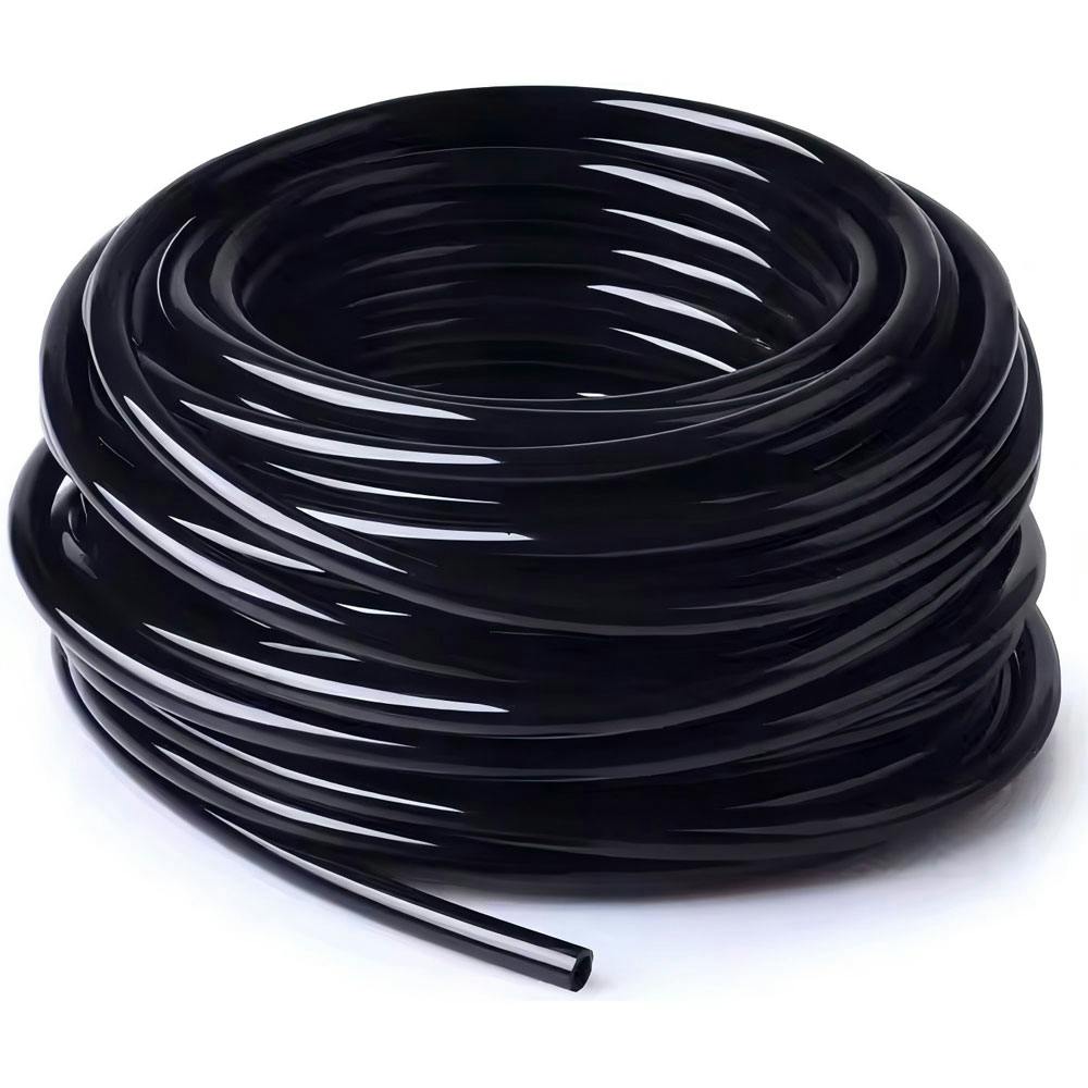 3/16" ID x 1/4" OD x 1/32" Wall Excelon Black Platinum-Cured Silicone Tubing