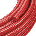 1-1/2" ID x 2" OD x 1/4" Wall Excelon Red Platinum-Cured Braided Silicone Tubing