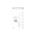 50mL Tall Form Clear Borosilicate Glass Berzelius Beaker without Spout - Case of 12