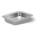 8" L x 6" W x 2" Hgt. Aluminum Dissecting Tray without Wax
