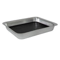 12" L x 10" W x 2" Hgt. Aluminum Dissecting Tray with Black Wax