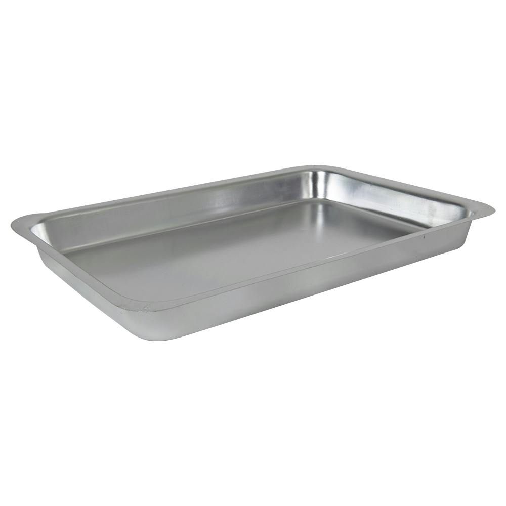 18" L x 12" W x 2" Hgt. Aluminum Dissecting Tray without Wax