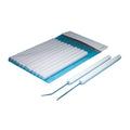 Bent Stainless Steel Teasing Needle with Plastic Handle - Package of 12