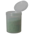 8 oz. Natural Polypropylene Straight-Sided Thick-Walled Round Jar with 70/400 Natural Snap-Top Cap