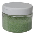 12 oz. Clear PET Straight-Sided Round Jar with 89/400 White Snap-Top Cap