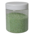 19 oz. Clear PET Straight-Sided Round Jar with 89/400 White Snap-Top Cap