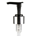 24/410 Silver/Black Smooth Lotion Pump with 7" Dip Tube