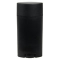 2.65 oz. Traditional Black Bottom Fill Deodorant Container with Cap