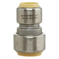 1" Push-Fit x 3/4" Push-Fit Stainless Steel Coupling