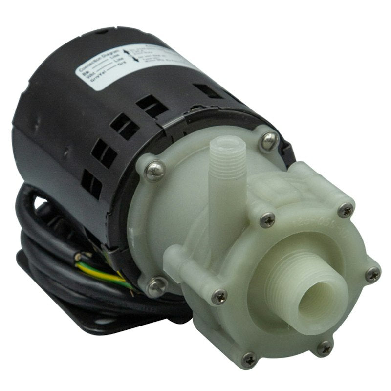 AC-2CP-MD March® Magnetic Drive Polypropylene Pump with 1/40 HP, 115v Air Cooled Motor
