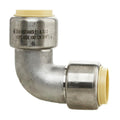 1" Push-Fit x 1" Push-Fit Stainless Steel 90° Elbow