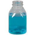 8 oz. Clear PET Square Milkman Beverage Bottle with 38mm DBJ Neck (Cap Sold Separately)