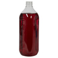 59 oz. Clear PET Square Milkman Beverage Bottle with 38mm DBJ Neck (Cap Sold Separately)