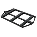 Skid for 1610 Gallon & 1850 Gallon Elliptical Free-Standing Horizontal Leg Tanks with End Drain Sump