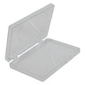 Clear Polystyrene Hinged Box - 2-7/8" L x 2" W x 3/8" Hgt. (Case of 1080)