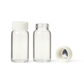 20mL Glass Scintillation Vials with Unattached 22/400 Urea Cap with Cork Foil Liner - Package of 500