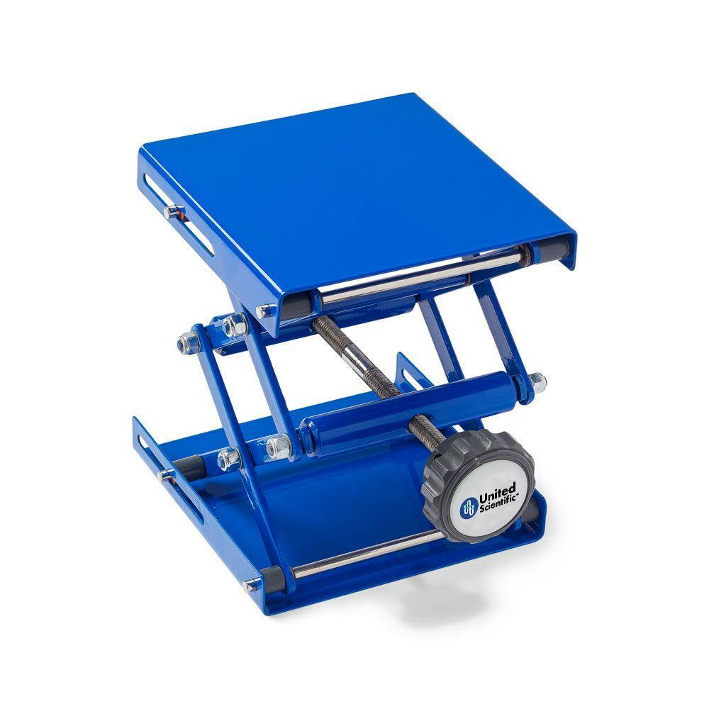 Blue EcoLift™ Light-Duty Lab Jack - 6" L x 6" W x 10" Max. Hgt.