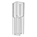 1.5mL Polystyrene Semi-Micro Cuvette with Square Opening - 100 per Tray; 10 Trays per Case (Cap Sold Separately)