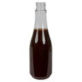 8 oz. Clear PET Round Keuka Bottle with 24/410 Neck (Pumps, Caps & Sprayers Sold Separately)