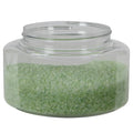 8 oz. Clear PET Squat Oval Jar with 70/400 Neck (Cap Sold Separately)