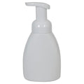 250mL White PET Foaming-Style Oval Bottle with 40mm White Polypropylene Dispensing Foaming Pump