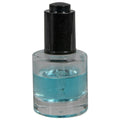 30mL (1 oz.) Clear Stubby Cylinder Glass Bottle with 20/410 Smooth Black Push-Button Dropper Cap with Ball Tip Glass Pipette