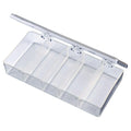 K-Series Box with 5 Compartments (1 Size) - 6-3/4" L x 3-3/16" W x 1-3/16" Hgt.