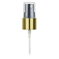 20/410 Gold/Black Smooth Finger Sprayer - 5-1/2" Dip Tube & 0.14mL Output