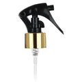 24/410 Gold/Black Mini Trigger Sprayer with 7-3/4" Dip Tube & Locking Ship Clip
